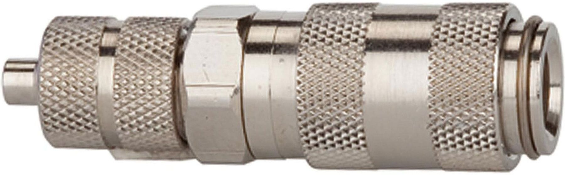 Riegler Schnellverschlusskupplung NW 2,7, ES 1.4305, Schlauchanschl. 4x3 (243.08/7-ES-E)