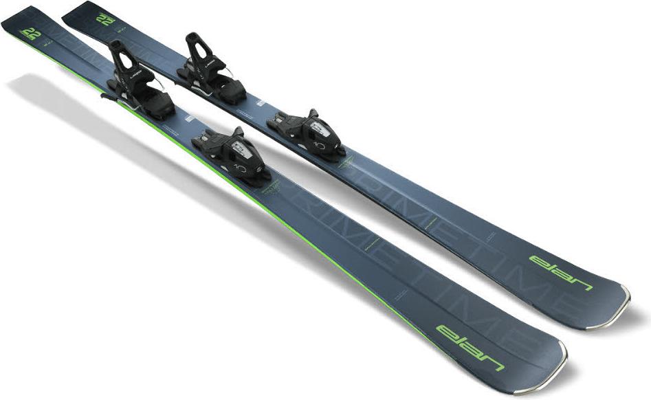 Elan PRIMETIME 22 BLUE PS + EL 9.0 Herren Allround Carver Ski Fortgeschrittene 24/25 blau 151