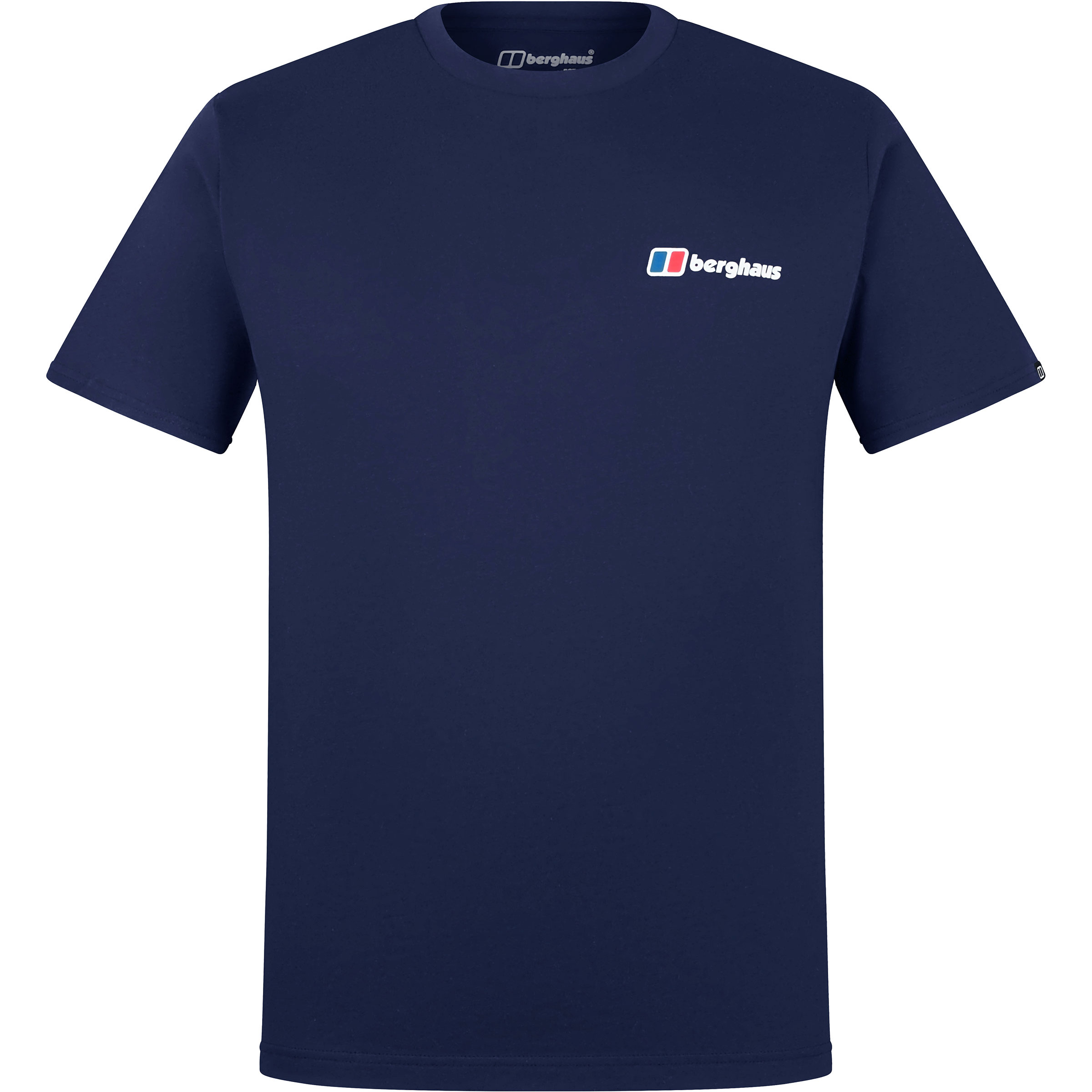 Berghaus Front & Back Herren T-Shirts blau Größe S Lifestyle Widerstandsfähig