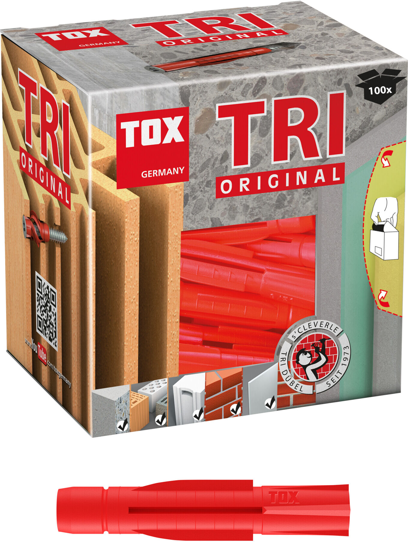 TOX Allzweckdübel Tri 6x36 mm (010100051)