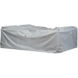Mehr Garten, Wetterschutzhülle, Schutzhülle für Gartensofa-Set rechteckig / quadratisch 225 x 225 x 80 cm poly