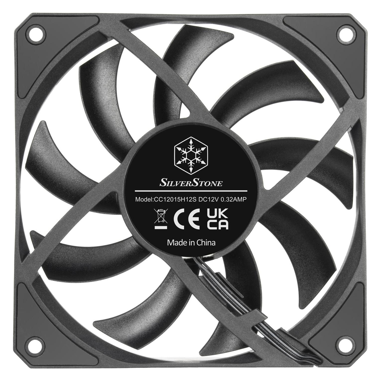 Silverstone SST-AS120B, Lüfter (120 mm, 1x) (SST-AS120B)