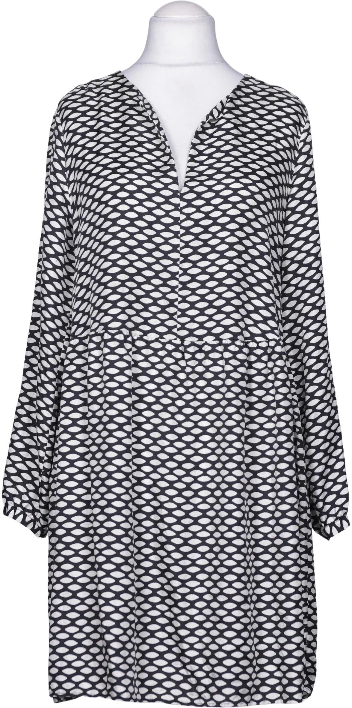 0039 Italy Damen Kleid, Mehrfarbig, Gr. L, Seide - Second Hand
