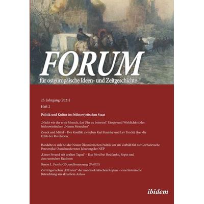 Forum für osteuropäische Ideen- und Zeitgeschichte, Taschenbuch von Leonid Dehnert Luks, Ibidem, 978-3-8382-1686-7
