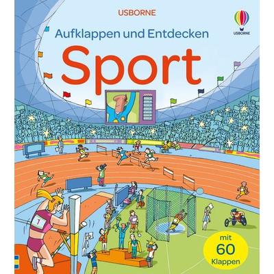 Aufklappen und Entdecken: Sport, Gebundene Ausgabe von , Usborne, 978-1-03-570137-7