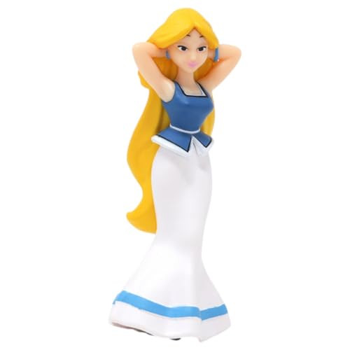 Plastoy Asterix PVC-figuur Falbala met haar in de war, Hoogte: 7,5 cm