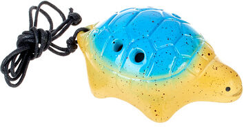 Thomann Ocarina 4H G Soprano Turtle BL Hellblau