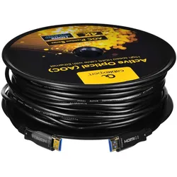Gembird Active Optical HDMi cable 50m (50 m), Videokabel, Schwarz