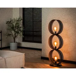 designline »Circle« Stehlampe III 3er Ring