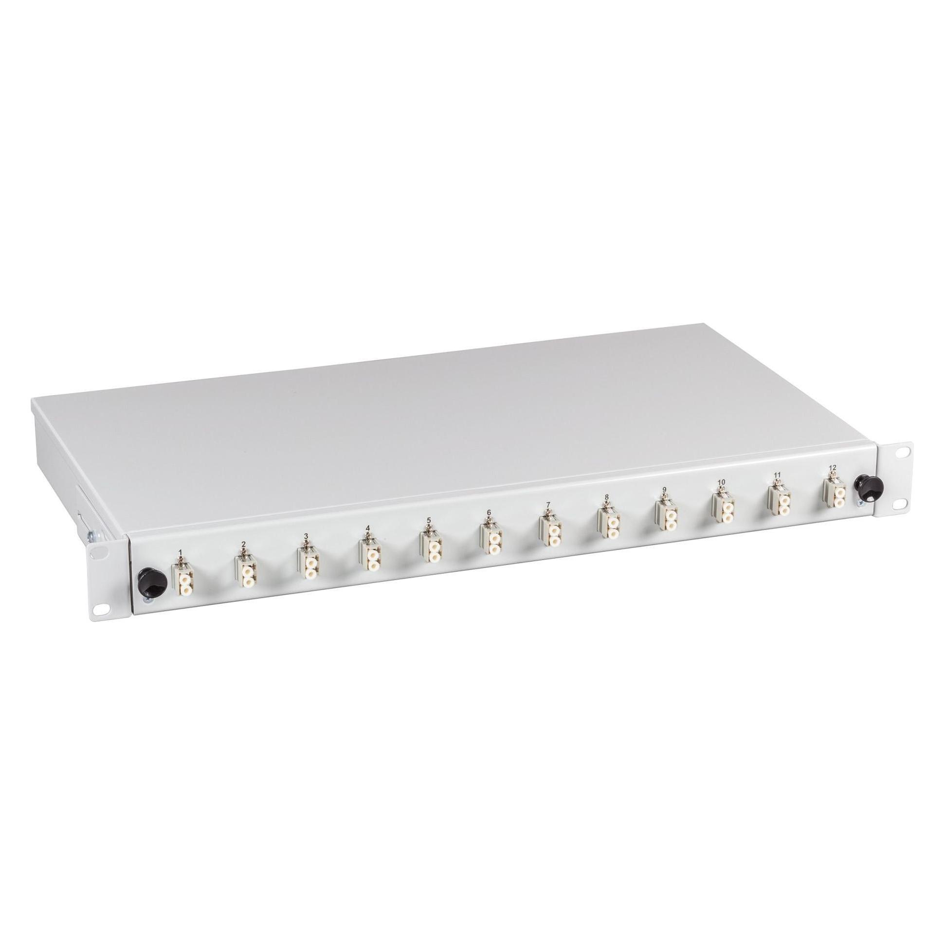 EFB Elektronik Spleissbox 6-LC-(D)Kuppl.MM,ausziehbar, OM3 (Netzwerk Zubehör) (B61901.6OM3)