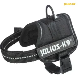 TRIXIE K9®Powergeschirr®, XS/Mini-Mini: 40–53 cm/22 mm, schwarz