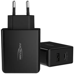 Ansmann Home Charger 254PD USB Ladegerät 65 W 1x USB-A, 1x USB-C® USB PD Schwarz Innenbereich GaN 1001-0096