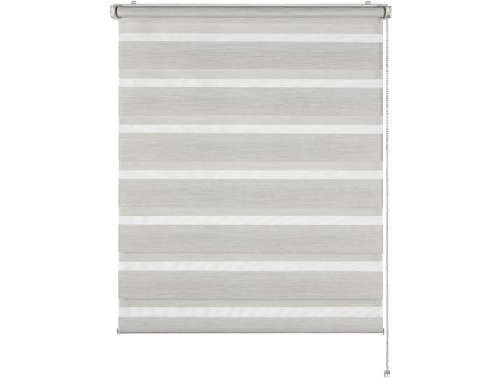 Doppelrollo Tilda , beige (hellbeige struktur), B:75cm H:150cm, Polyester, SCHÖNER WOHNEN-KOLLEKTION, Rollos, Doppelrollo, geklemmt, silberne oder weiße Rollo-Technik