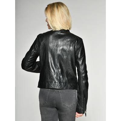 Lederjacke MAZE "Grenada", Damen, Gr. XXL, schwarz, Obermaterial: 100% Lammleder. Futter: 100% Polyester, Jacken