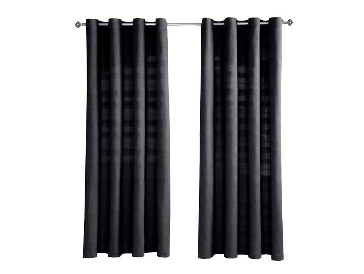 ÖSENVORHANG Rajput blickdicht 2er-Set, 137/137 cm