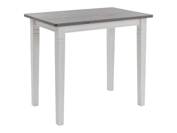 Boxxx Bartisch, Grau, Weiß, Holz, Kiefer, massiv, quadratisch, eckig, 120x103x78 cm, in verschiedenen Größen erhältlich, Küchen, Küchenmöbel, Küchentische