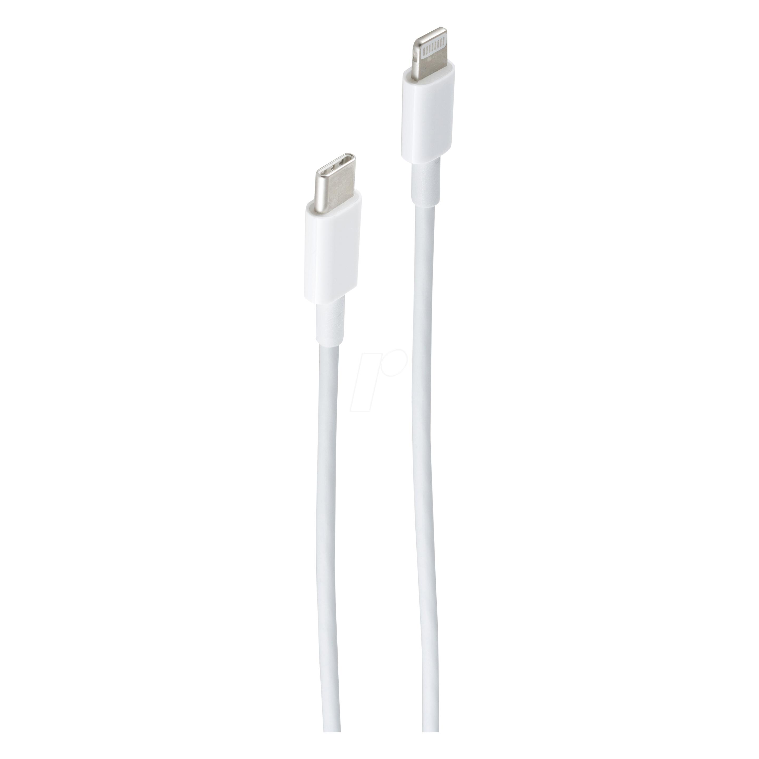 Shiverpeaks USB Typ C - Lightning (0.50 m, USB 2.0, 18 W) (BS14-13050)