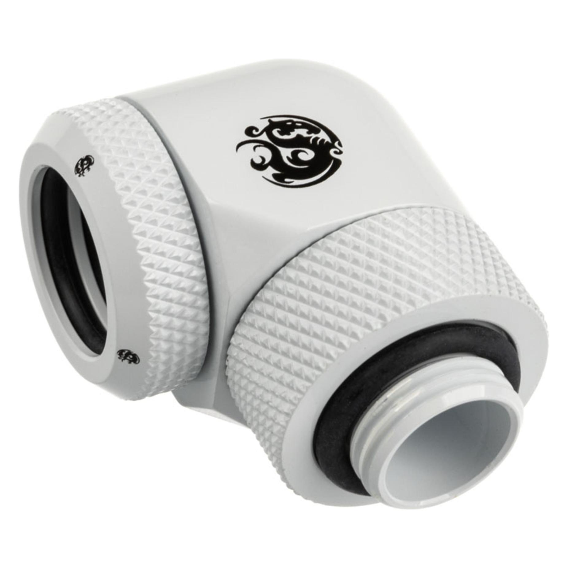 Bitspower Adapter 90 Grad G1/4 Zoll AG auf 14mm AD Hardtube - drehbar (BP-DWE90RML14)