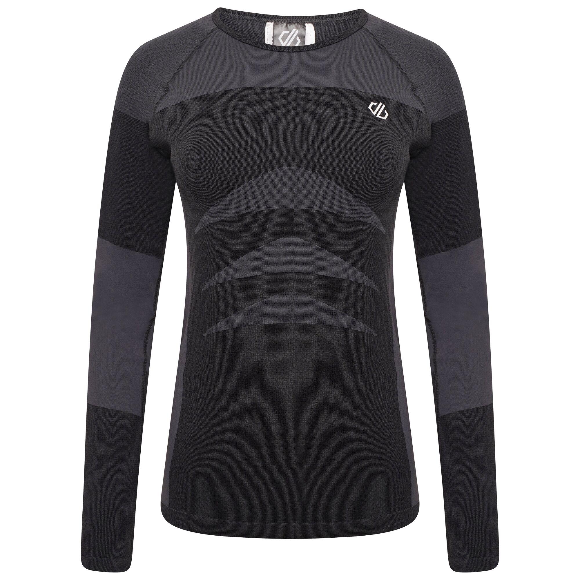 Dare 2B Dames/Dames In The Zone II Base Layer Top met lange mouwen (Zwart)
