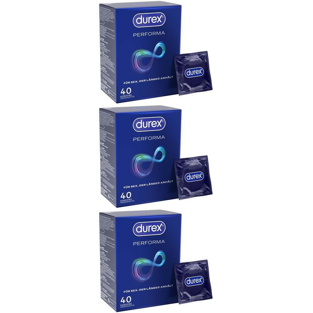 Durex Performa Kondome x3 3x40 St