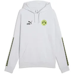 PUMA BVB Borussia Dortmund King Hoodie Herren 03 - silver mist/yellow alert XXL