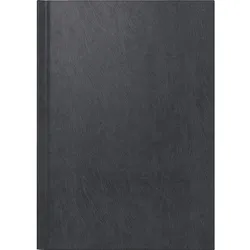 Rido Buchkalender Chefplaner 14,5x20,6cm 1 Tag/Seite Miradur-Einband schwarz 2026.