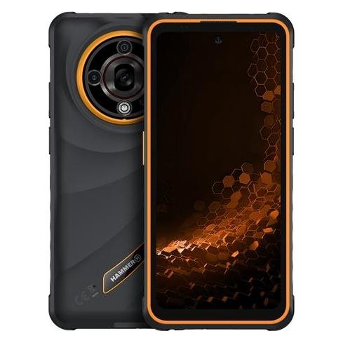 Myphone MOVIL SMARTPHONE HAMMER IRON 6 5G 8/256GB ORANGE (256 GB, Orange, Schwarz, 6.50", Dual SIM, 5G) (TEL001109)