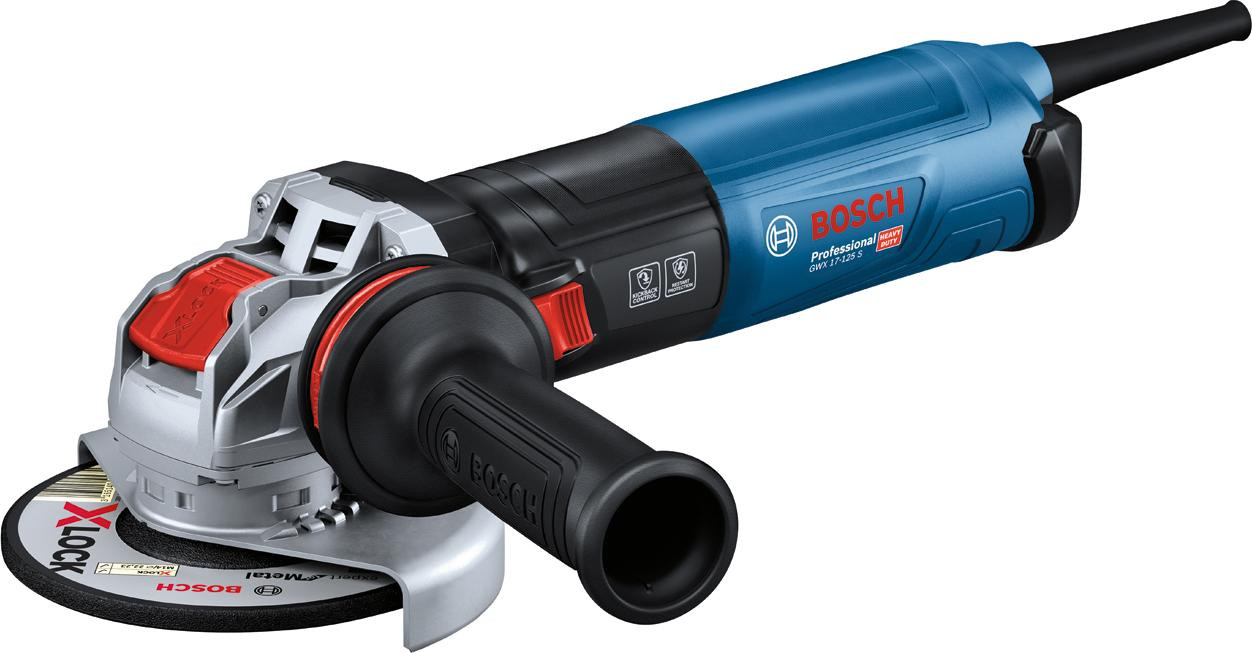 Bosch Professional Winkelslijpmachine met X-LOCK systeem, model GWX 17-125 S