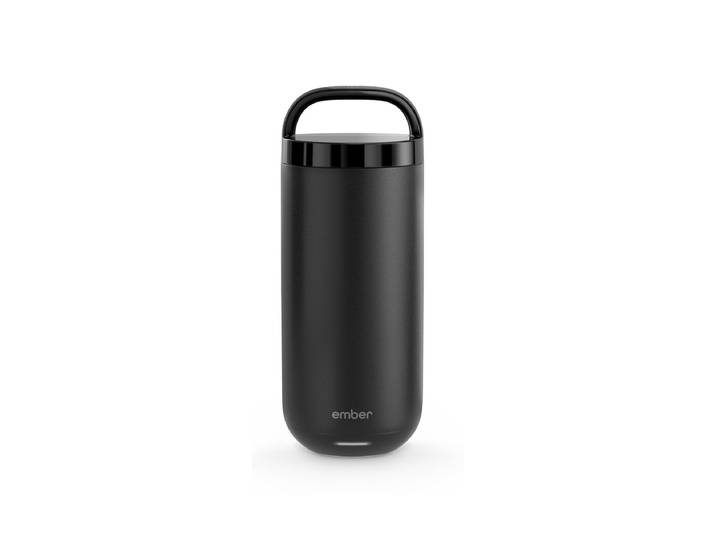Tasse Ember Tumbler 16oz 473 ml , schwarz, B:8,32cm H:16,5cm, Edelstahl, Keramik, Trinkgefässe, Tasse