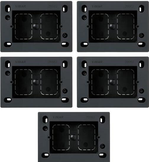 3M Set van 5 opbergdozen voor UAP-IW access points, grijs