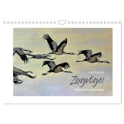 Auf leichten Schwingen - Zugvögel (Wandkalender 2027 DIN A4 quer), CALVENDO Monatskalender