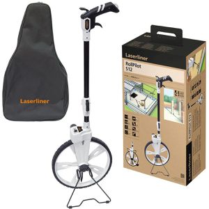 Laserliner Messrad 075.005E, RollPilot S12, analog, Distanz 0 - 9999m