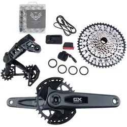 SRAM GX Eagle AXS Transmission Schaltgruppen-Set 32 Zähne grau