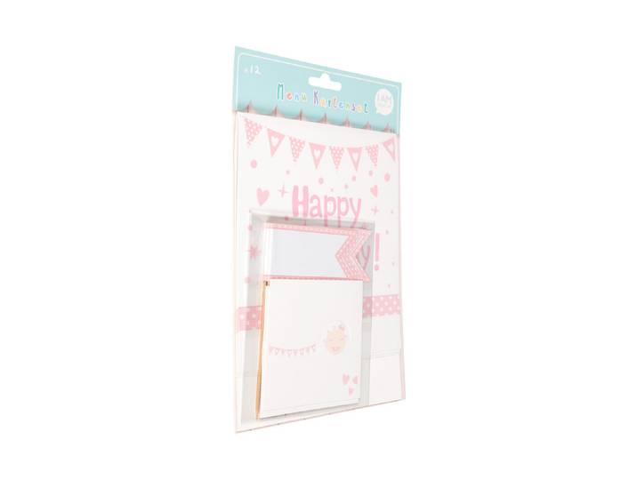 I AM Creative Baby Menu Kartenset Girl 12 Stück