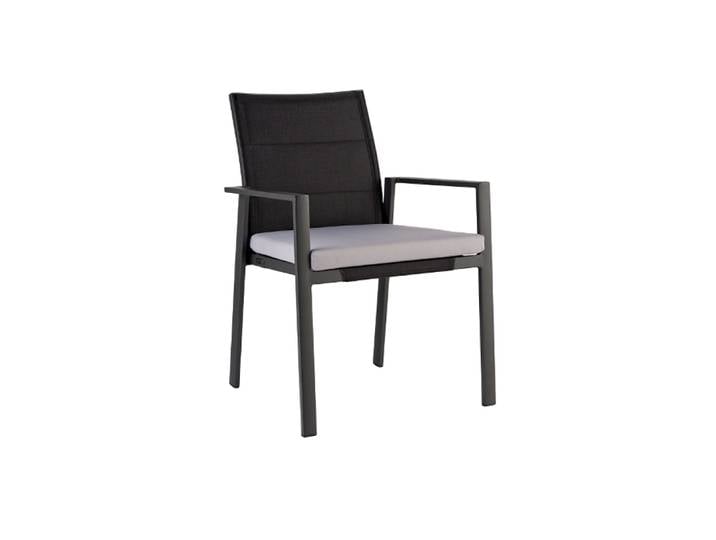 4er Set Niehoff Nancer Stuhl Aluminium ohne Kissen