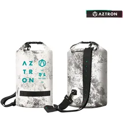 Aztron Dry Bag 5l wasserdichte Tasche - weiß