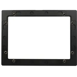 Allnet touch display tablet 12 zoll zbh blende für einbaurahmen schwarz schmal, Tablet Halterung, Schwarz