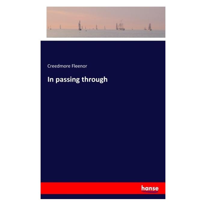 Hansebooks In passing through (57128681)