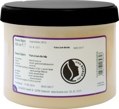 TAOASIS GmbH Natur Duft Manufaktur BALM BIO Nature Biokosmetik 500 ml 10556922