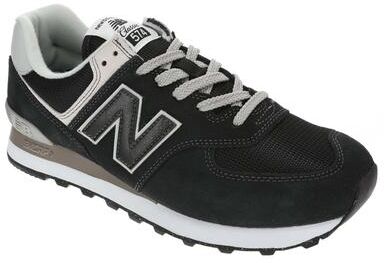 New Balance 574 - Mens 8.5 Black Sneaker E4