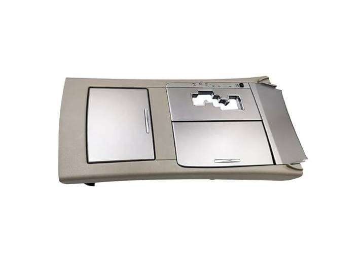 Für Toyota Camry 2007-2011 Lagerung Box Tasse Halter Innen Shifter 55620-06060 Auto Getriebe Schalthebel Panel Touch-Screen,Head-up-Display(Gray Color)