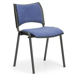 Konferenzstuhl - gepolstert, blau Biedrax Z9094m