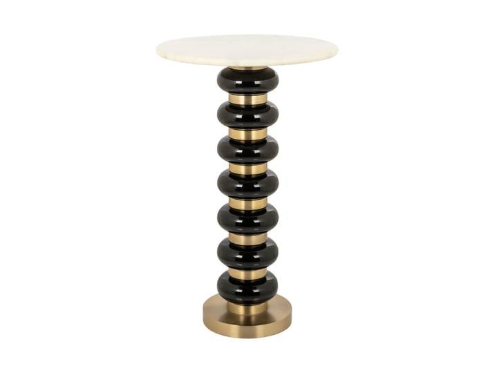 Design Marmor Beistelltisch „Barbara“ Schwarz Richmond Interiors
