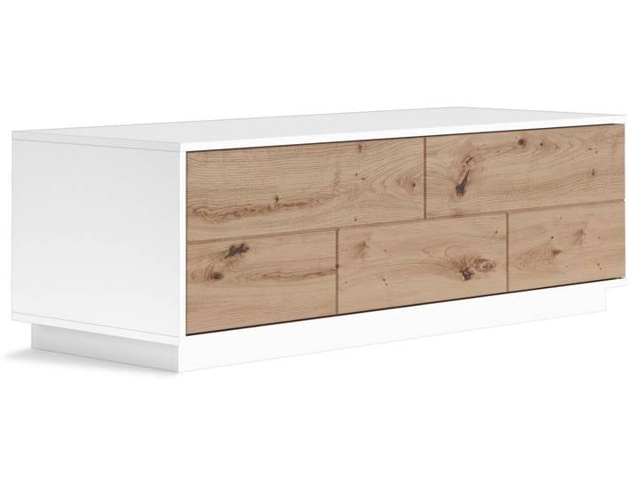 Z2 TV-Lowboard SOLE, Weiß, Holznachbildung