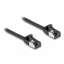 Delock 80181 RJ45 Patchkabel CAT 8.1 U/FTP 0.25 m Schwarz 1 St.