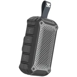Kodak PWS-2259 5 Watt Lautsprecher mit IPX6 Standard (10 h), Bluetooth Lautsprecher, Grau