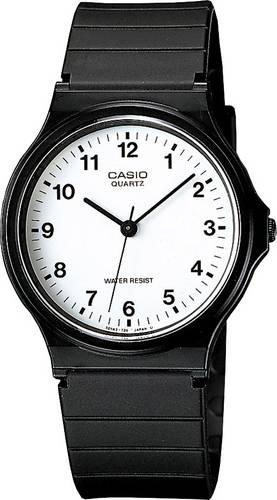 Casio Armbanduhr MQ-24-7BLLEG (B x H) 33.80mm x 38.80mm Schwarz Gehäusematerial=Kunstharz Material (Armband)=Kunstharz
