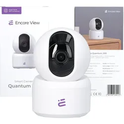 Neue intelligente WLAN-PTZ-Überwachungskamera 4Mpx SHD 3x Zoom IR Nachtsicht USB-C Encore View Quantum 200