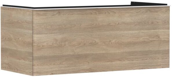 Hansgrohe Xelu Q Waschtischunterschrank 54064700 1180x485x550mm, Schubkasten, Eiche Natur, mattweiß