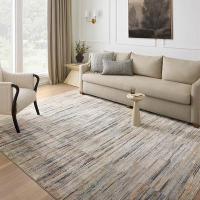 Alexander Home Manhattan Modern Striped Area Rug